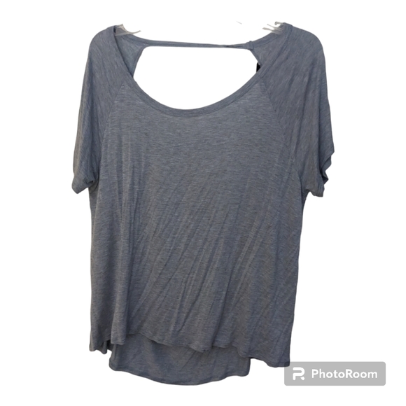 Mauve Mallow Open Back T - Large - Picture 1 of 5